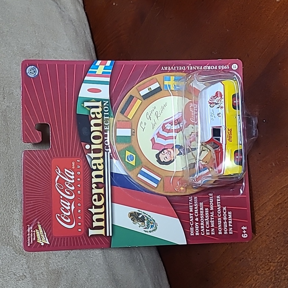 Johnny Lightening Coca Cola International Collection Die Cast 1955 Ford Panel